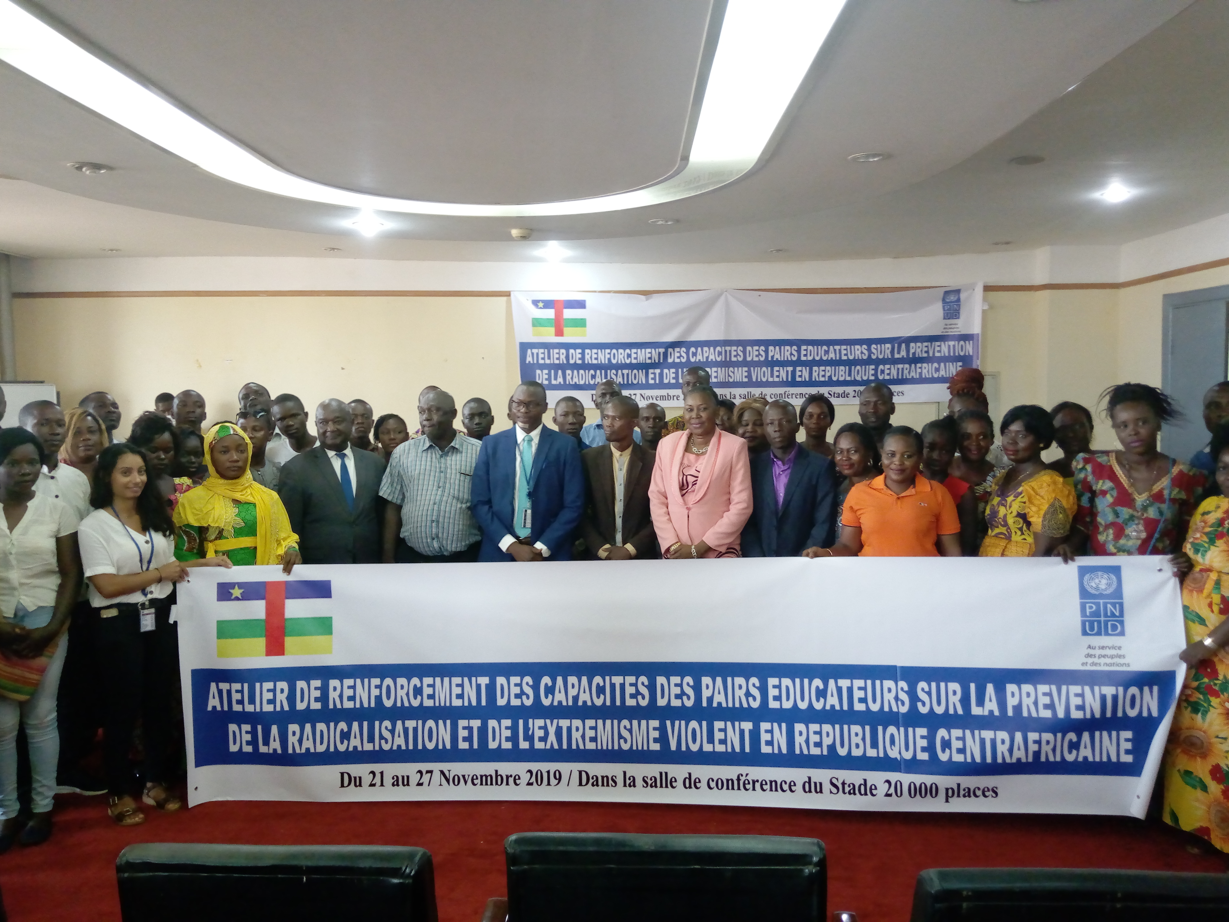 Atelier de renforcement de capacités des pairs éducateurs sur la SNPREV du 21 au 27 Novembre 2019